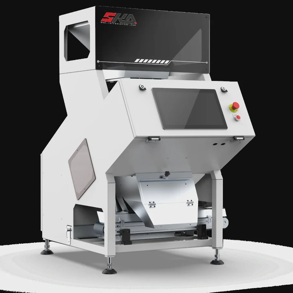 K64C vertical AI color sorter machine render